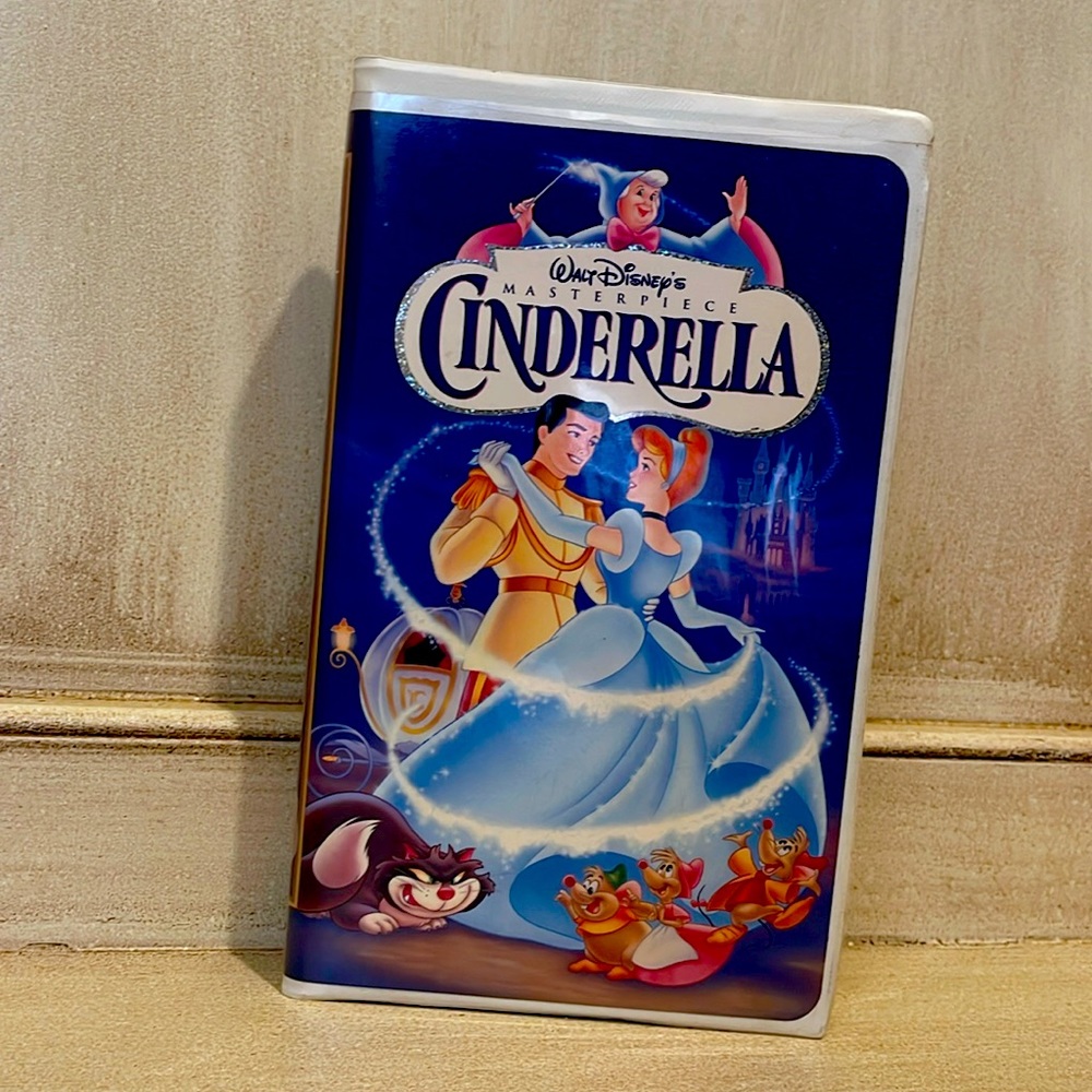 Walt Disney Masterpiece Collection Cinderella VHS #5265 'RARE' Near Mint